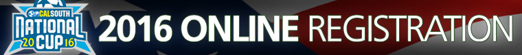 2016 USYS Cal South National Cup Youngers banner